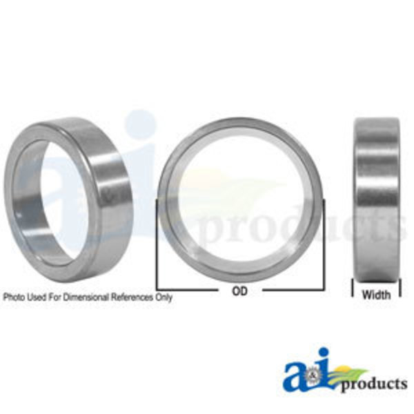 A & I Products Cup, Tapered Bearing 4" x4" x0.5" A-18720-I
